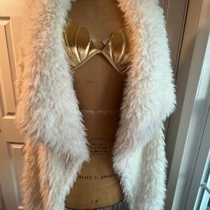 Faux Fur Vest with pockets